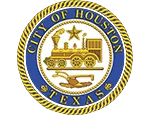 City of Houston official seal, Texas.