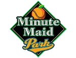 Minute Maid Park logo with baseball