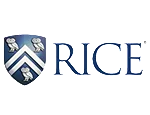 Rice University logo with shield and text.