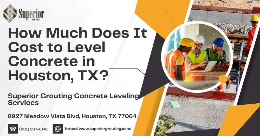How Much Does It Cost to Level Concrete in Houston, TX