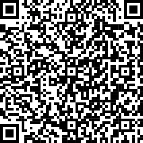Complex black and white QR code