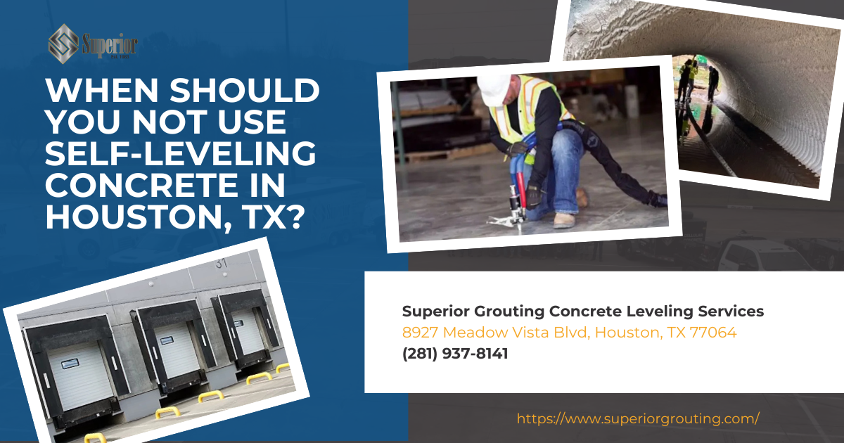Houston Concrete Leveling Service Advertisement