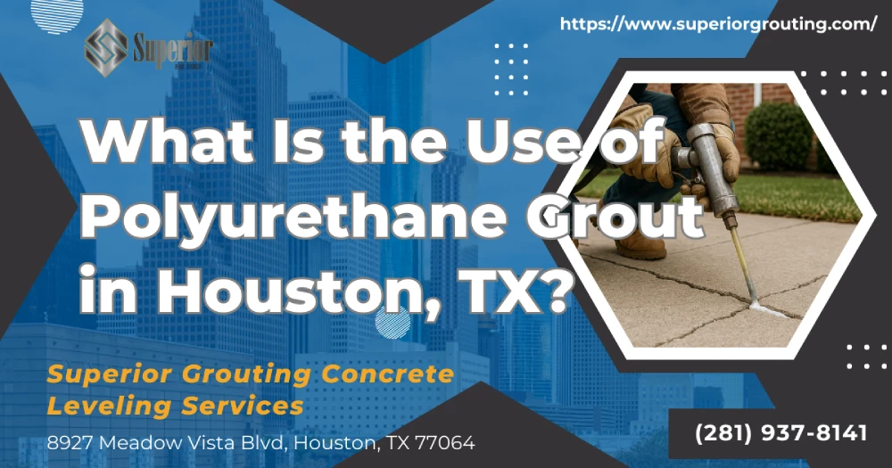 What Is the Use of Polyurethane Grout in Houston, TX?