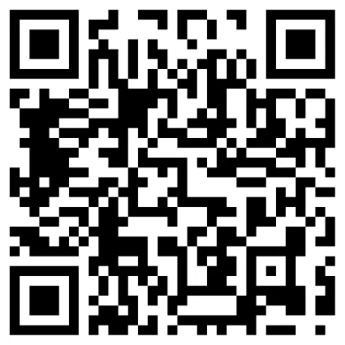 Complex black and white QR code