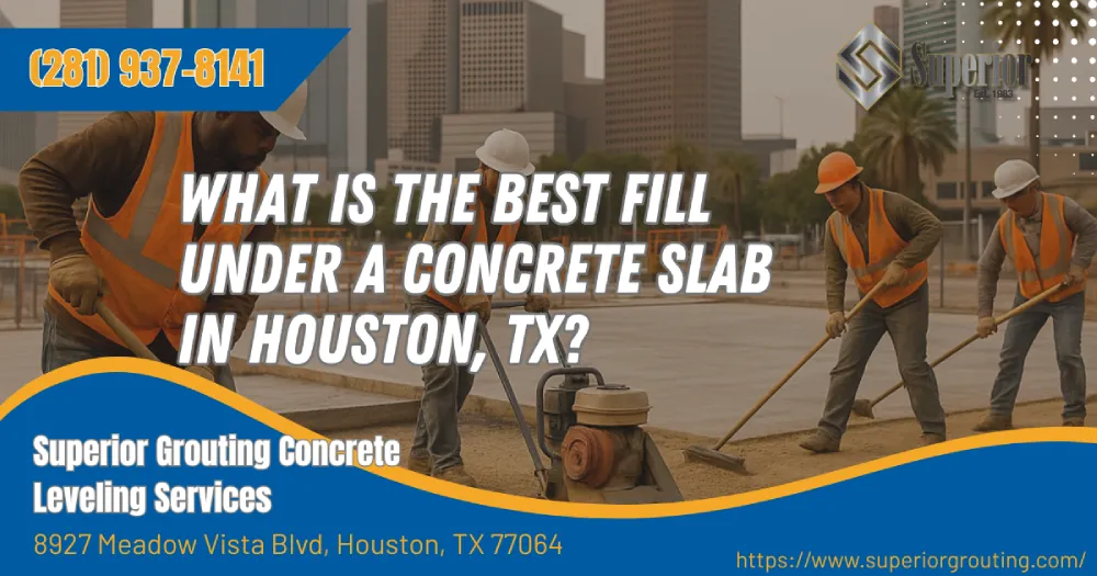 What Is The Best Fill Under A Concrete Slab in Houston, TX?