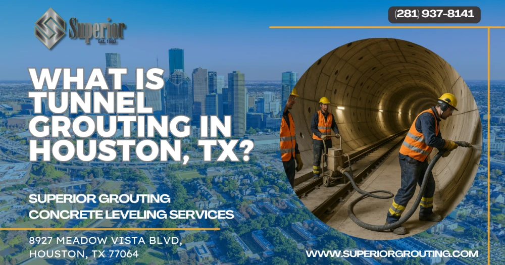 What Is Tunnel Grouting in Houston, TX?