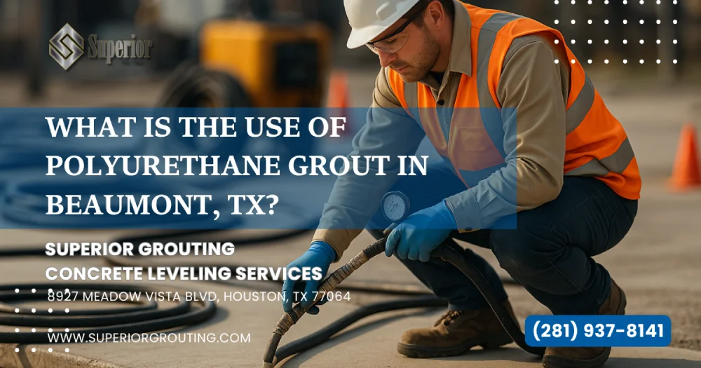 What Is the Use of Polyurethane Grout in Beaumont, TX?