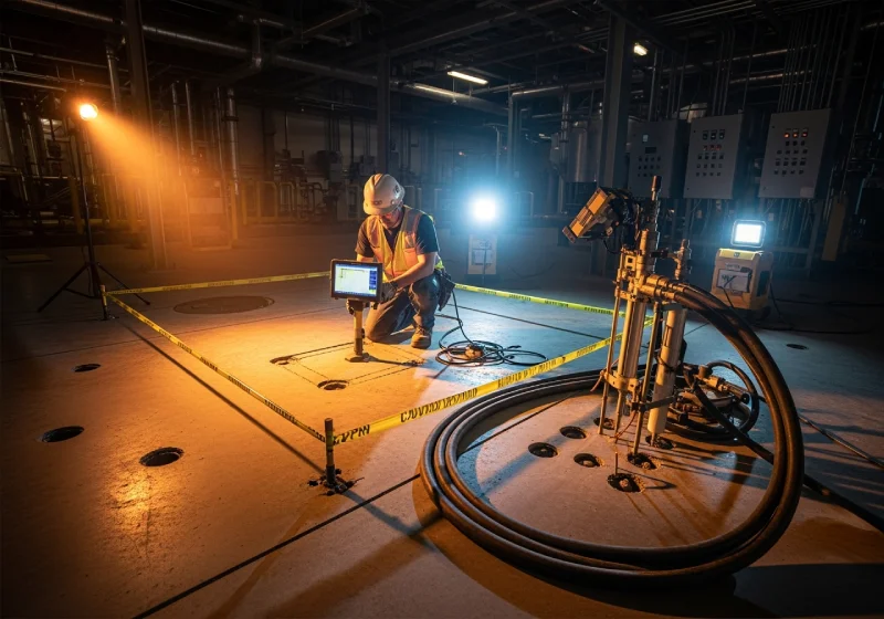 Identifying and Filling Voids Under Equipment Pads and Foundations