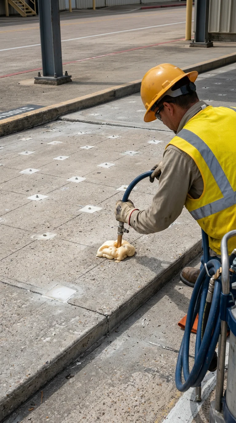 Port Arthur - Concrete Leveling