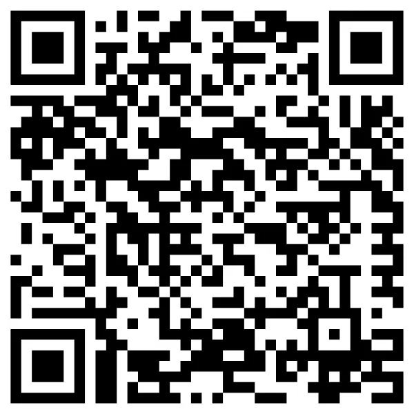 Black and white QR code