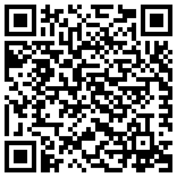 Black and white QR code pattern
