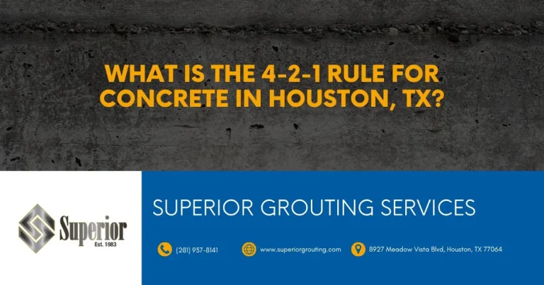 Concrete wall background with 4-2-1 rule headline