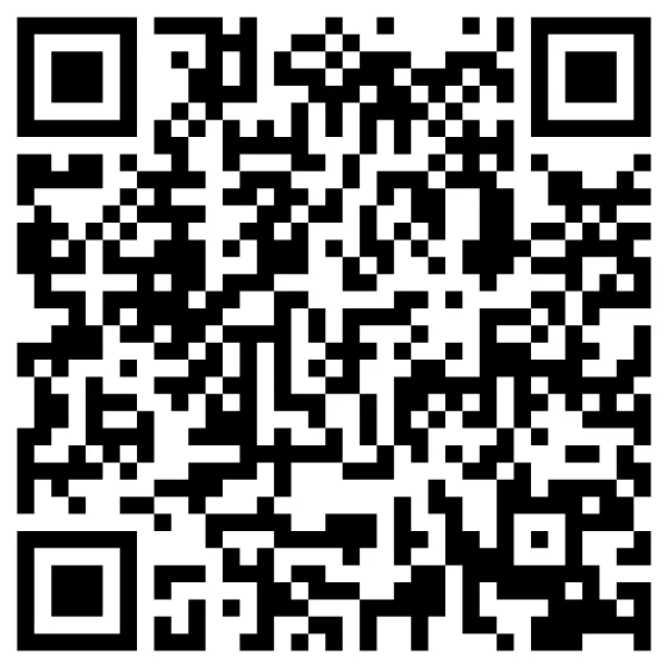 Black and white QR code image