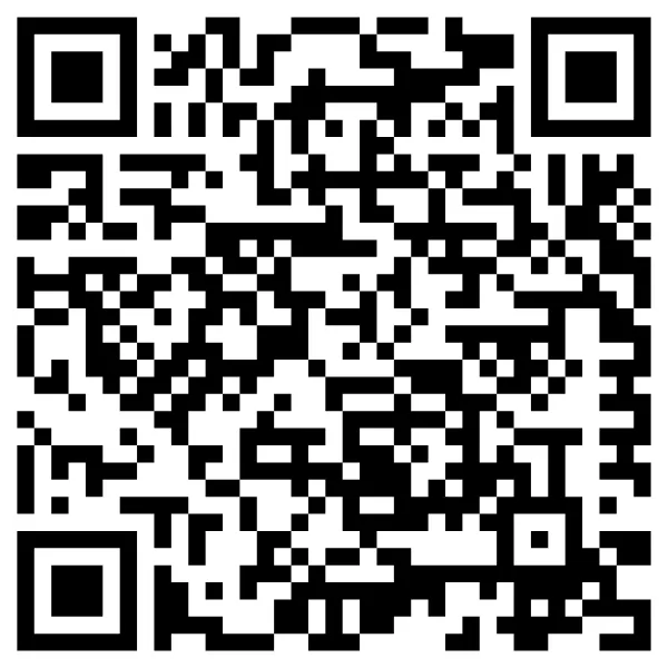 Black and white QR code pattern