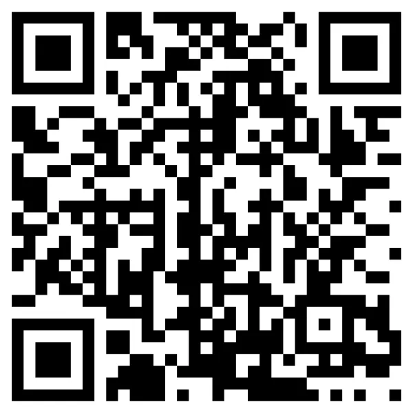 Black and white QR code pattern