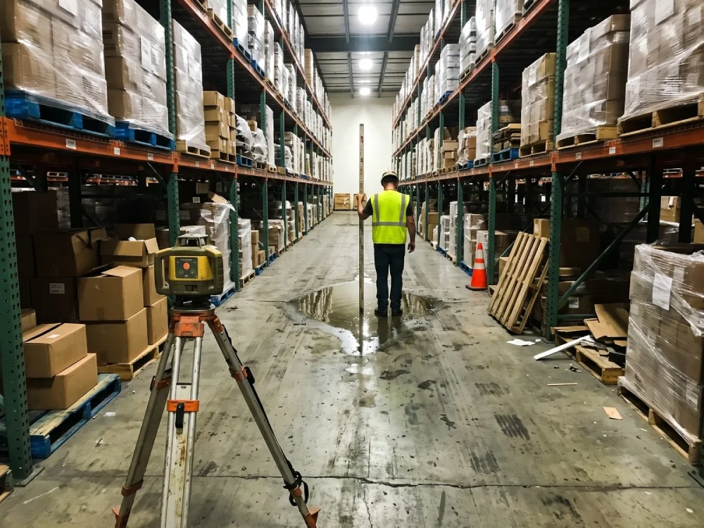 WAREHOUSE FLOOR DETERIORATION